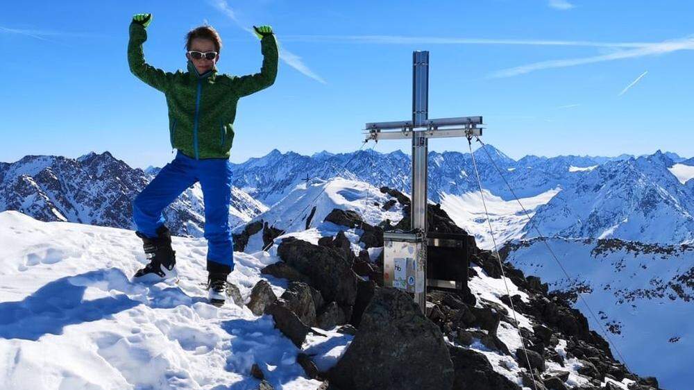 Seine erste Skitour auf einen 3000er machte Leo Anfang 2019