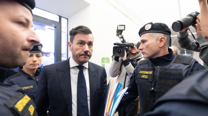 Benko bei einem Prozess in Innsbruck im vorigen Dezember | Benko bei einem Prozess in Innsbruck im vorigen Dezember