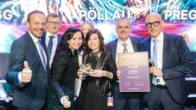 Gleich mehrere Preise gewann die Sparkasse Pöllau bei der Sparkassen-Award-Gala für das Jahr 2025
