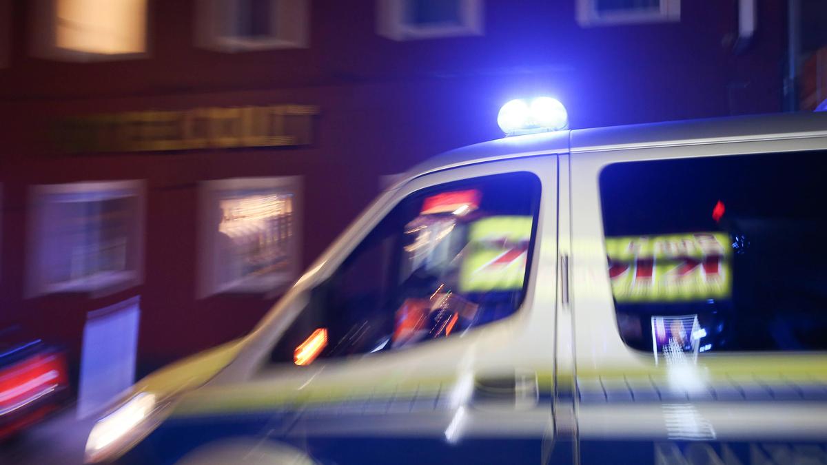 Die Polizei war mit einem Großaufgebot vor Ort 