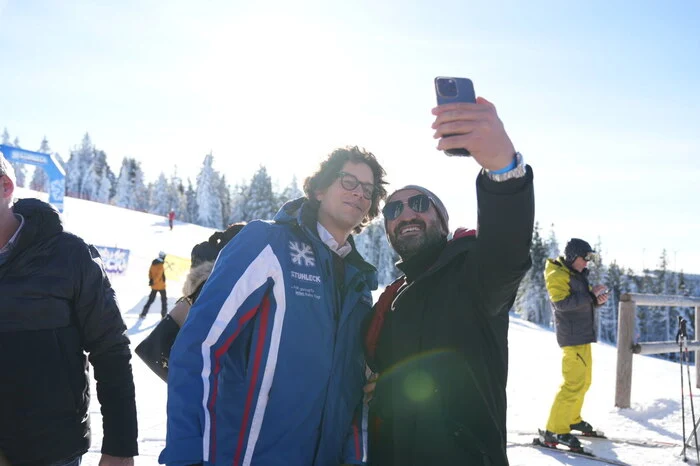 Auch gemeinsame Selfies durften bei diesem Traumwetter nicht fehlen.
