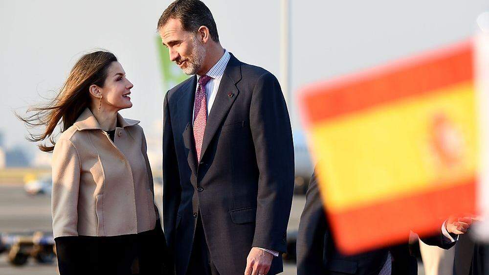 Spaniens Königspaar Felipe VI. und Letizia