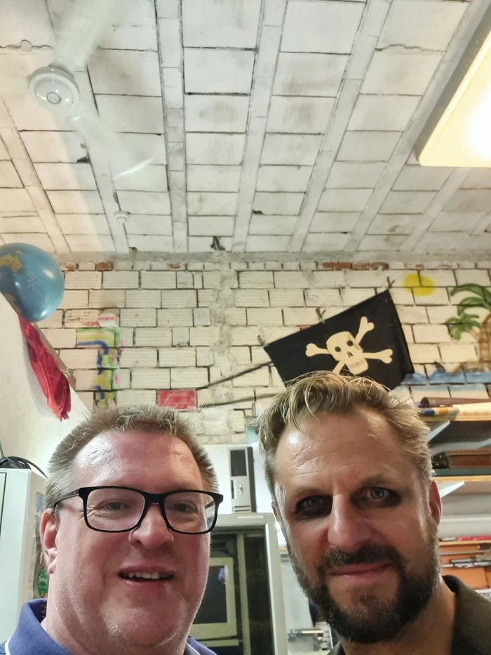 Franz Achatz mit Philipp Hochmair ...