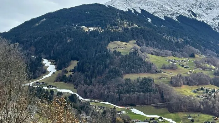 So sah es Ende Dezember in Schruns am Arlberg aus.