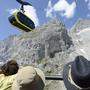 Die Dachstein-Gondel. Die Nachfrage im Sommer ist in diesem Fall höher als im Winter