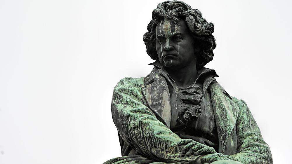 Beethoven-Denkmal am Beethovenplatz in Wien