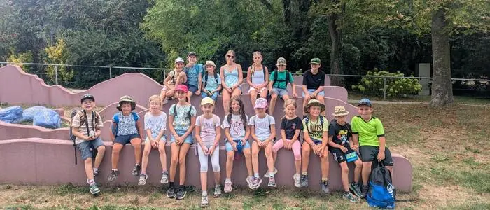 Auf dem Programm stand für die Kinder auch ein Tag im Tierpark Herberstein