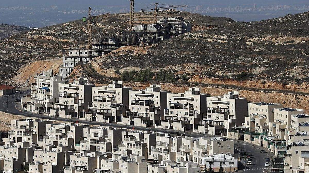 USA schlagen sich bei Siedlungen auf die Seite Israels