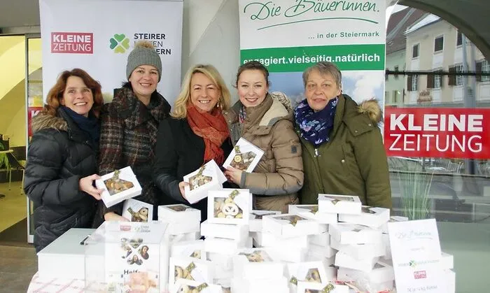 117 Kilo Kekse wurden im Vorjahr in Bruck verkauft 
