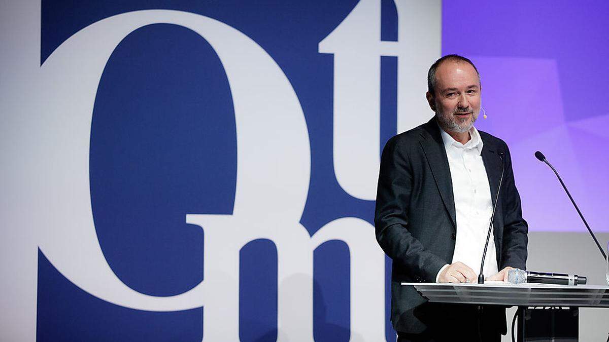 SPÖ-Medienminister Thomas Drozda bei den Medientagen 