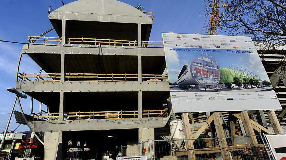 Rapid geht bei der Finanzierung des Allianz-Stadion-Baus neue Wege