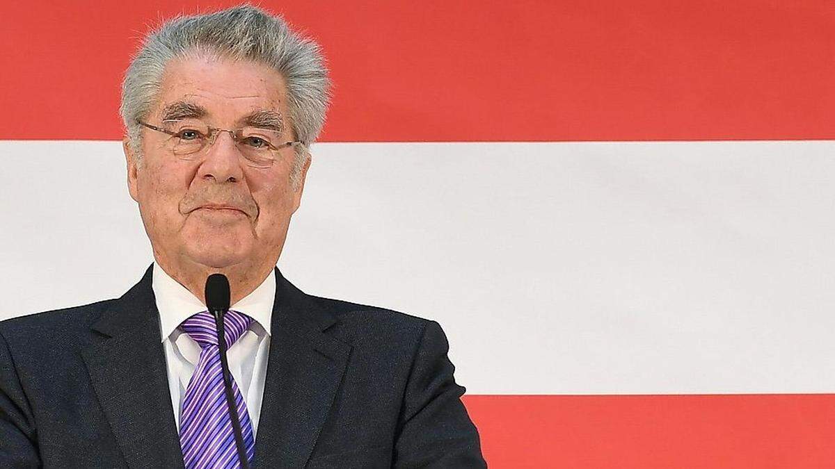 Der beliebteste Poliziker des Landes seit 2003: Altbundespräsident Heinz Fischer 