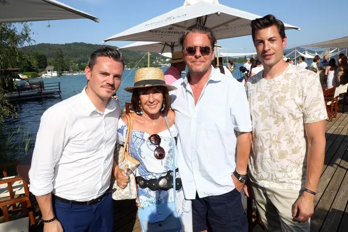 Moet Chandon Summer Residence, Manuel Klapprodt, Anneliese Resei, Paul Vogel Direktor Casino Velden, Hannes Markowitz