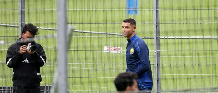 Cristiano Ronaldo trainierte bereits in Saalfelden