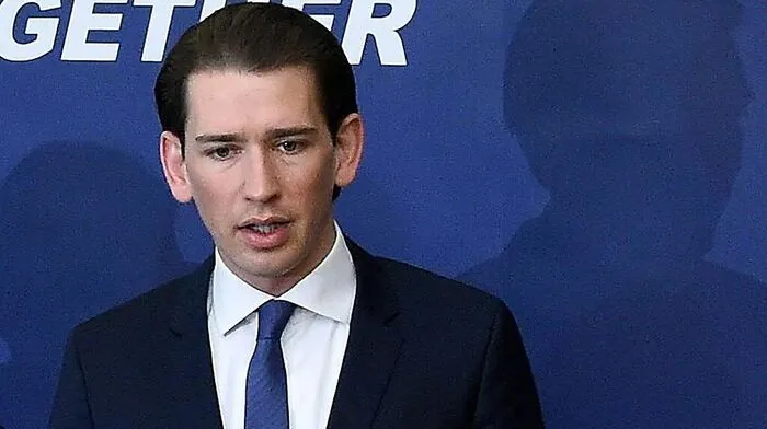 Außenminister Sebastian Kurz