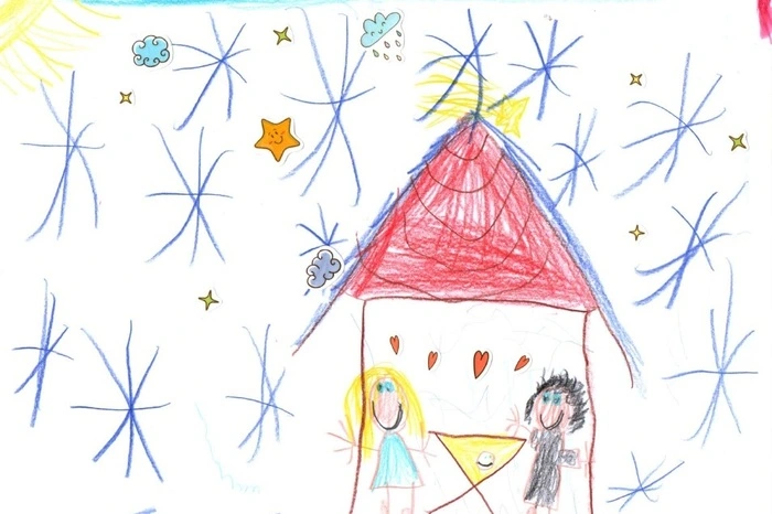 Hannah Hochörtler aus der Stanz ist 6 Jahre alt und hat sich so ihre Gedanken gemacht, wie es damals in der Krippe aussah, als Jesus das Licht der Welt erblickte. Ihre Zeichnung teilt sie nun gerne mit den Lesern der Kleinen Zeitung.