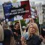 Nach der Vergewaltigung gab es Proteste gegen wachsenden Antisemitismus