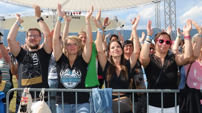 Auch beim zweiten Tag des Schlager- und Volksmusikfestivals herrschte pure Partystimmung.