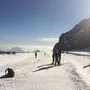 Strahlender Sonnenschein zur Saisoneröffnung für Langläufer und Skifahrer am Dachstein