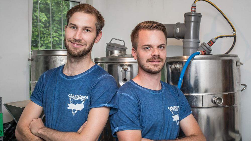 &quot;Craftvolle&quot; Brauerei: Vor vier Jahren haben Alexander Macnik und Clemens Springer ihre Brauerei gegründet. 
