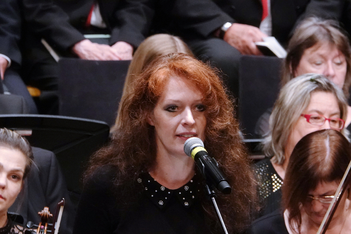 Die Weizer Autorin Andrea Sailer hielt den Prolog.