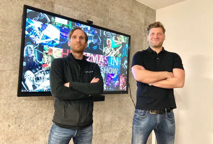 Obmann Stefan Oswald und Stellvertreter Thomas Radl