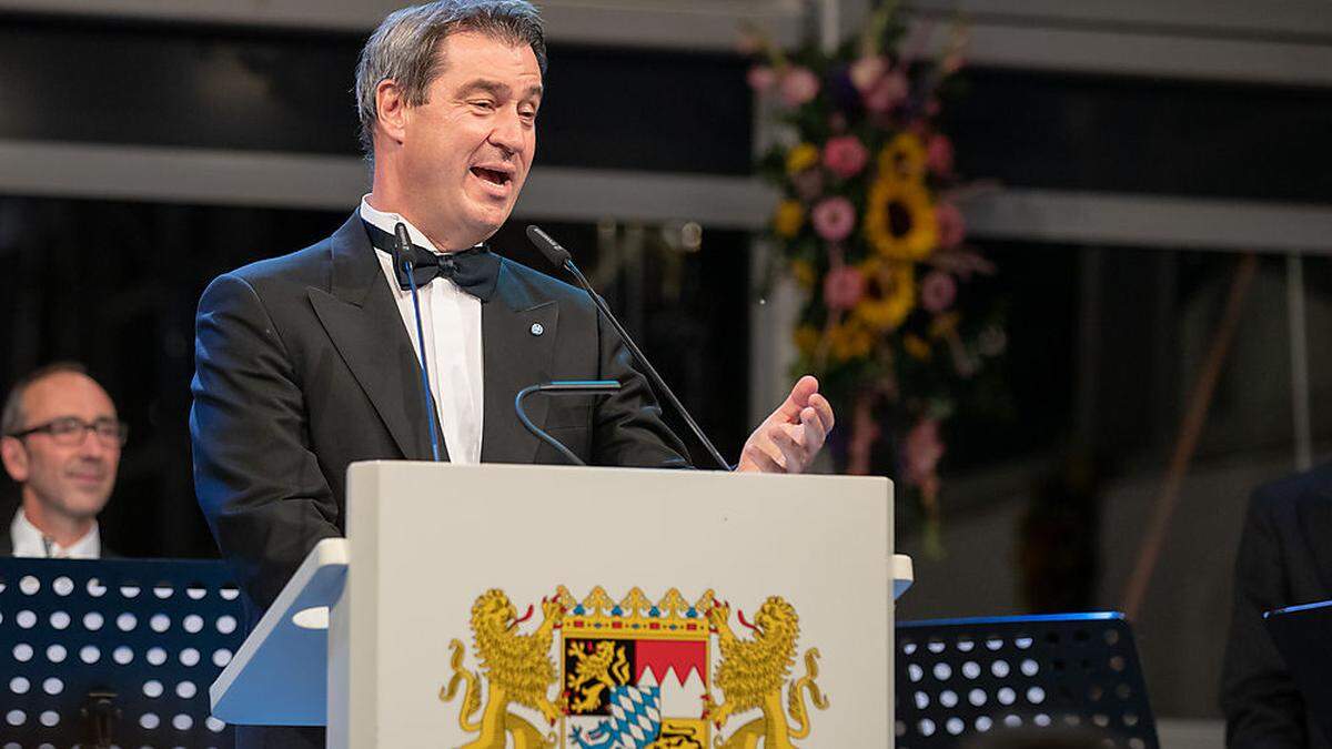 Minsterpräsident Markus Söder