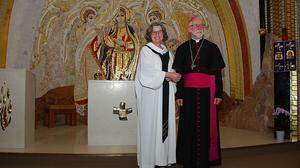 Gerhild Bretis ist eine von zehn Frauen und Männern, die von Bischof Josef Marketz zur Leitung von Begräbnissen auserwählt wurden
