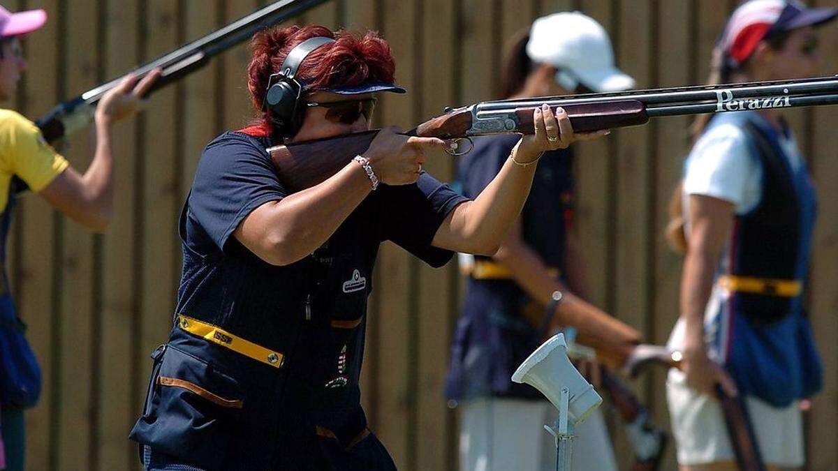 Diana Igaly 2004 bei den Olympischen Spielen