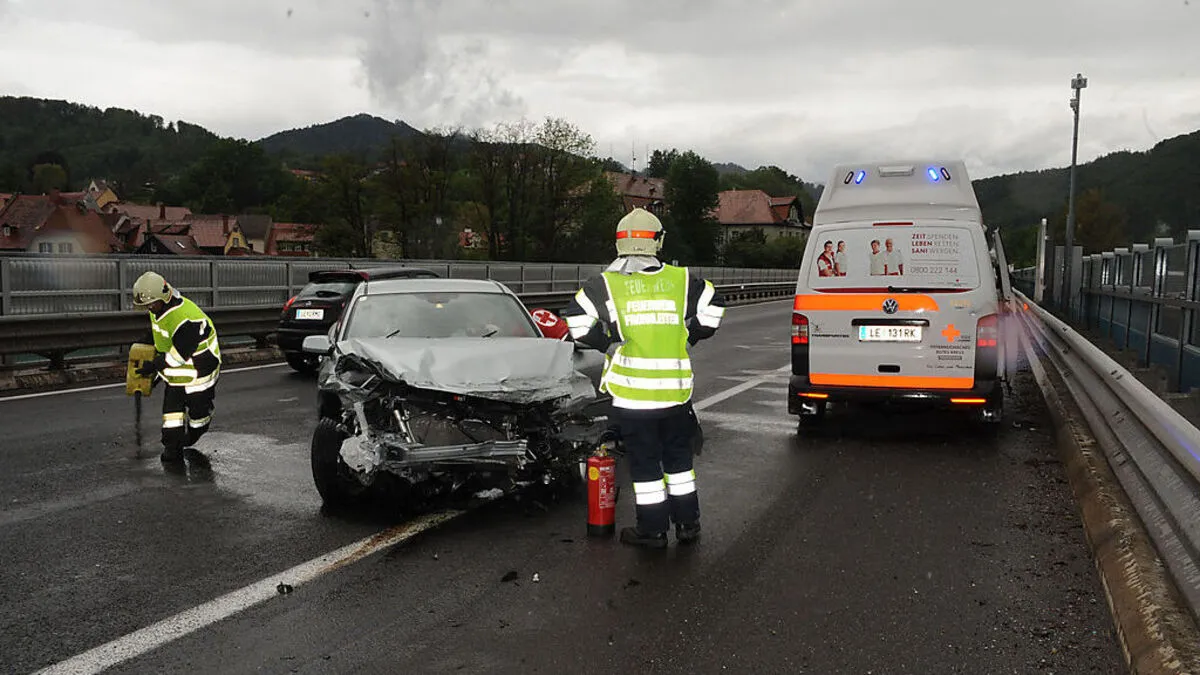 Unfall bei Frohnleiten