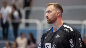 Deutschlands Handball-Nationaltorhüter Andreas Wolff 