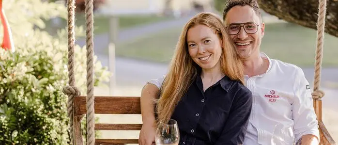 Florian Wörgötter und Julia Mausser