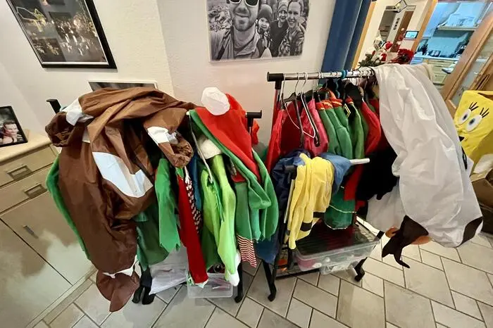 Aber auch ein Blick in die Elfen-Garderobe im Vorhaus zahlt sich aus. 