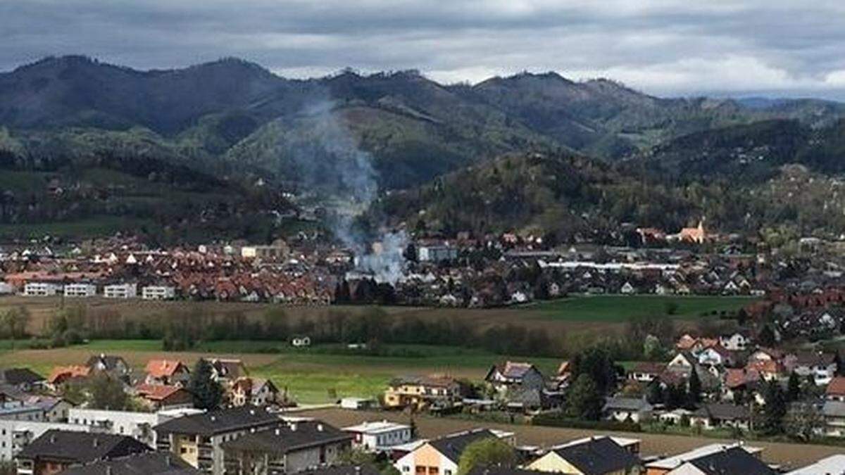 Brand in Gratwein-Straßengel