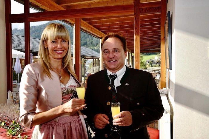 Bürgermeister Siegfried Ronacher mit Partnerin Elke Freidl.