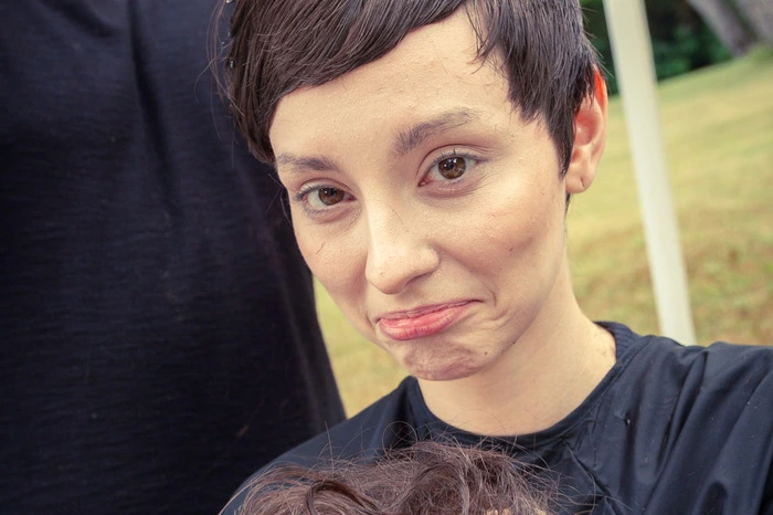Schnipp, Schnapp, Haare ab.