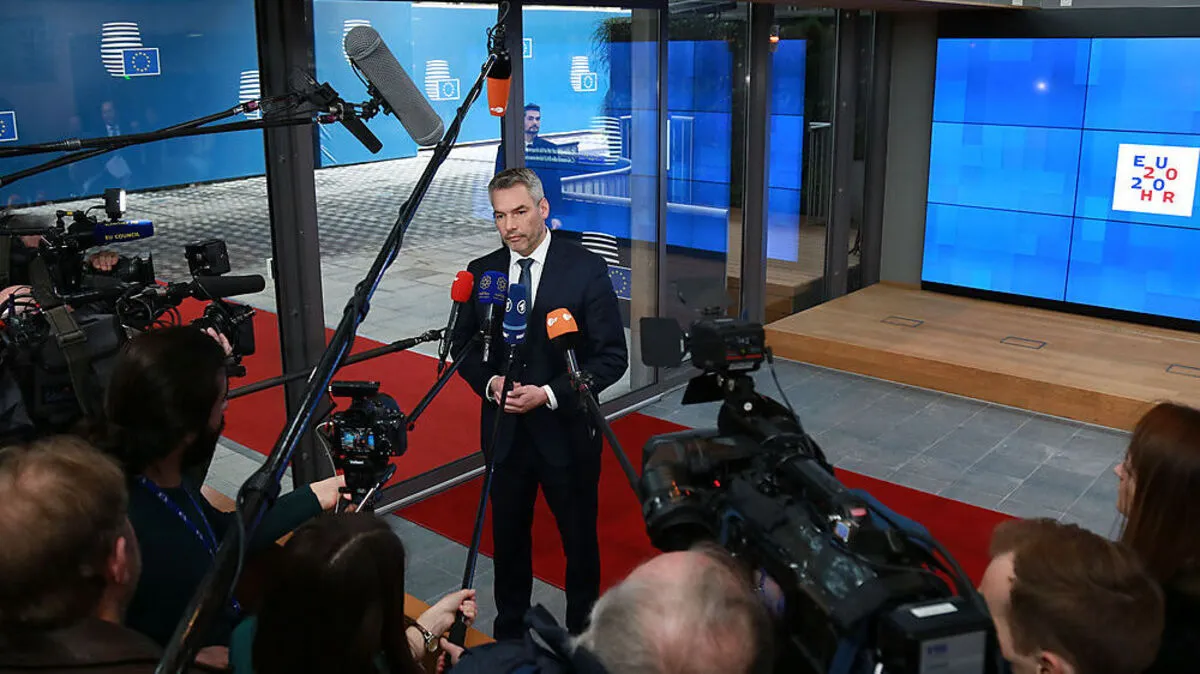 Innenminster Nehammer in Brüssel: EU-Bekenntnis zu Griechenland