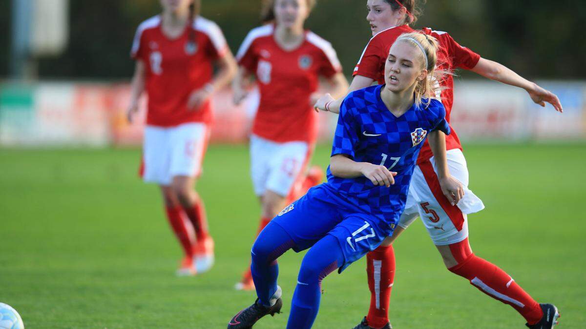 WOMEN SOCCER - UEFA U19 EC quali, AUT vs CRO