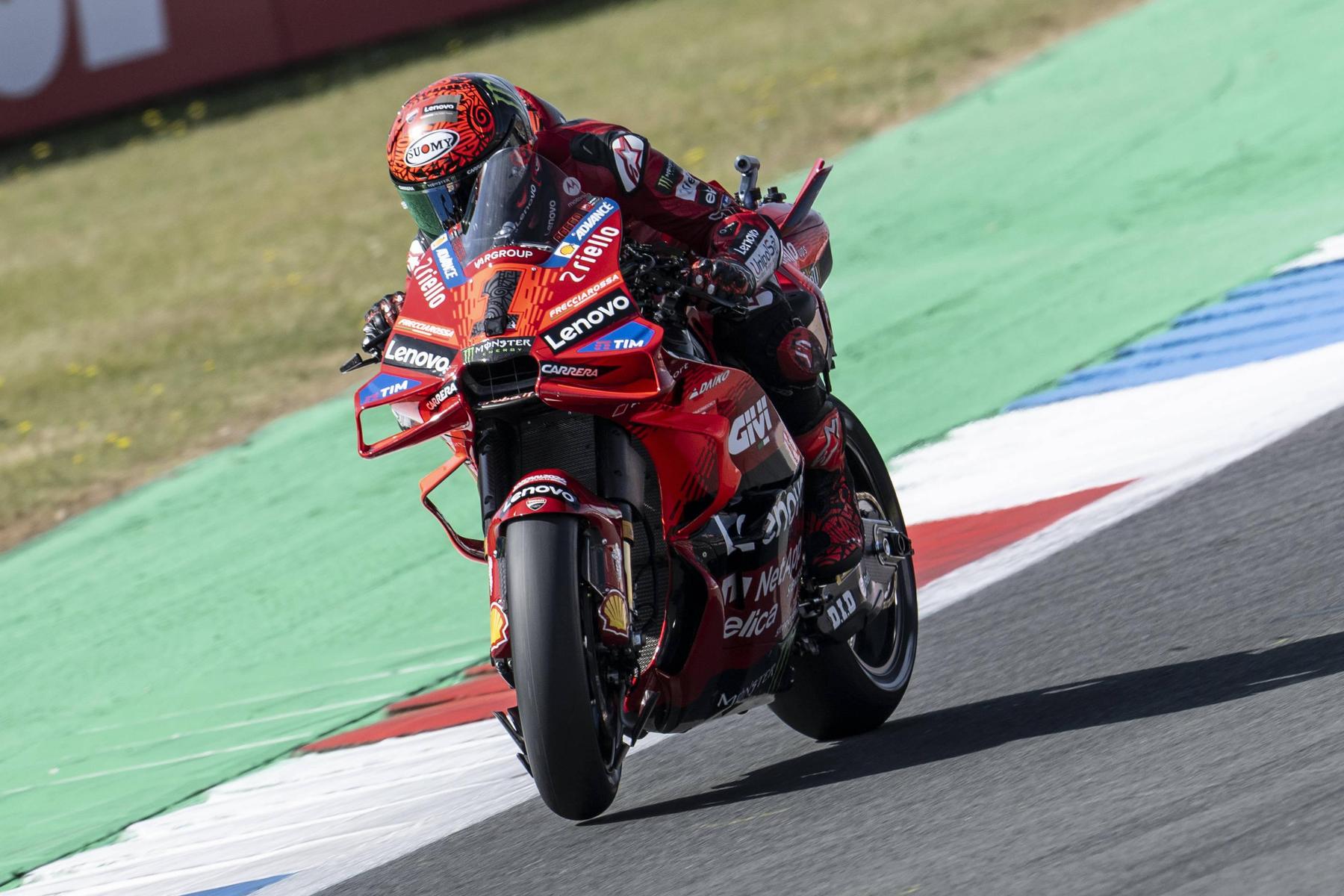 Moto-GP: Francesco Bagnaia führte in Assen Fünffachsieg für Ducati an
