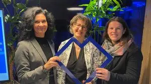 Die Volksbank-Regionalleiterinnen Sylvia Eicher, Michaela Jansenberger und Astrid Birkner
