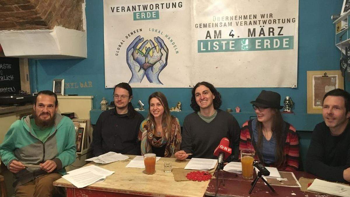 Das Kernteam der &quot;Verantwortung Erde&quot;