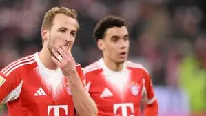 Harry Kane und Jamal Musiala konnten die Niederlage nicht ganz fassen