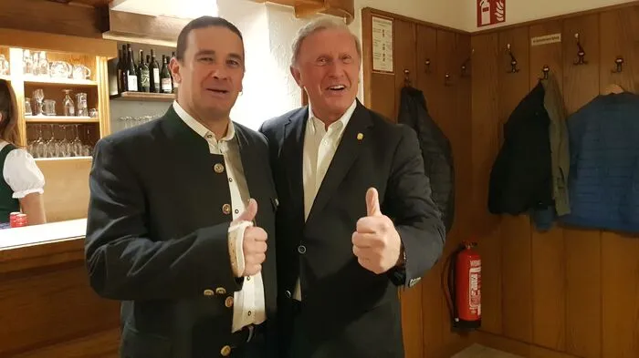 Zwei Thaler Bürgermeister: Matthias Brunner und Peter Urdl