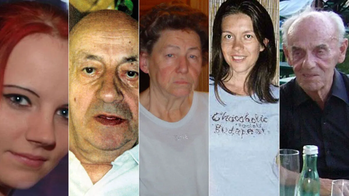 Michaela Grabner, Robert Frank, Ernestine Lindenthal, Rita Ban-Gagyi und Paul Ondrak werden vermisst