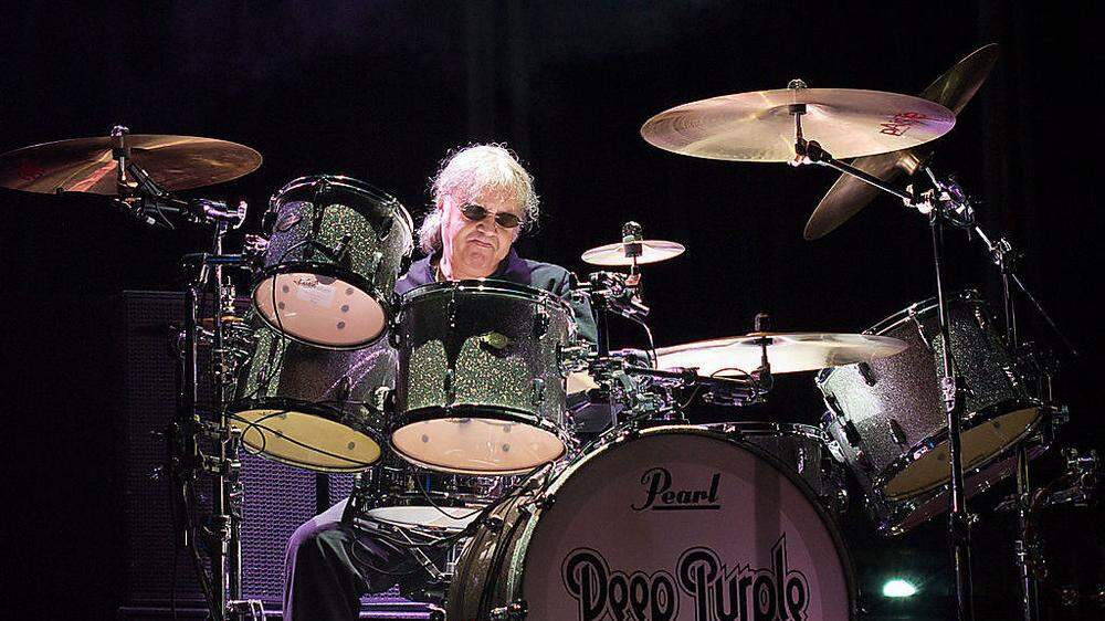 Der Rockstar Ian Paice von „Deep Purple“ zählt zu den besten Rock-Schlagzeugern der Welt. Er gastiert am Freitag im Eboardmuseum in Klagenfurt