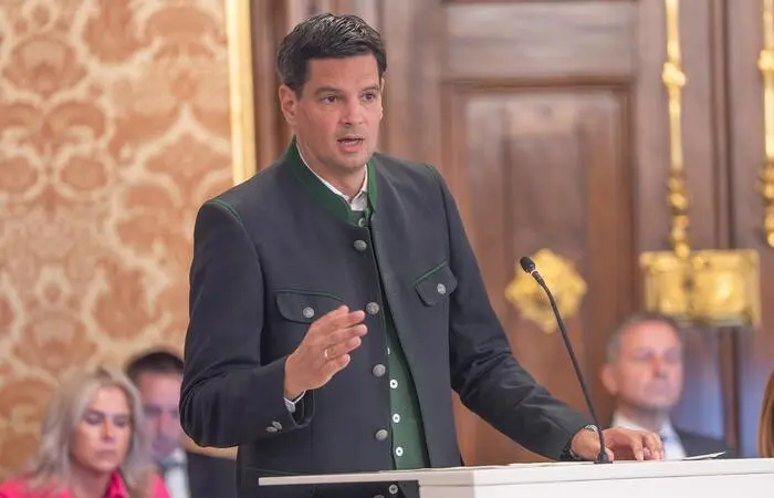 Hannes Amesbauer war mit Max Lercher zu Gesprächen in Wien