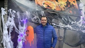 Die Vorfreude auf Halloween ist bei Martin Willingshofer aus Krieglach bereits groß