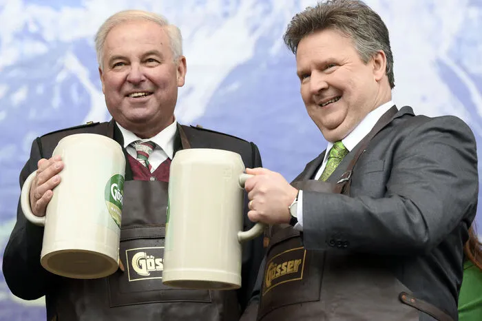 Landeshauptmann Hermann Schützenhöfer und Ludwig. Der Wiener Bürgermeister war zum ersten Mal dabei ...