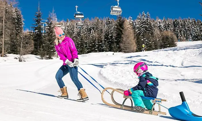 Bei Rodelspaß & Co. haben auch die Kleinsten jede Menge Spaß