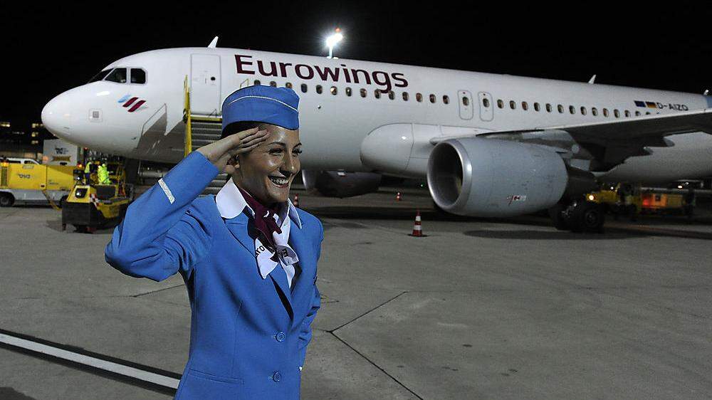 Eurowings fliegt von Klagenfurt nach Berlin
